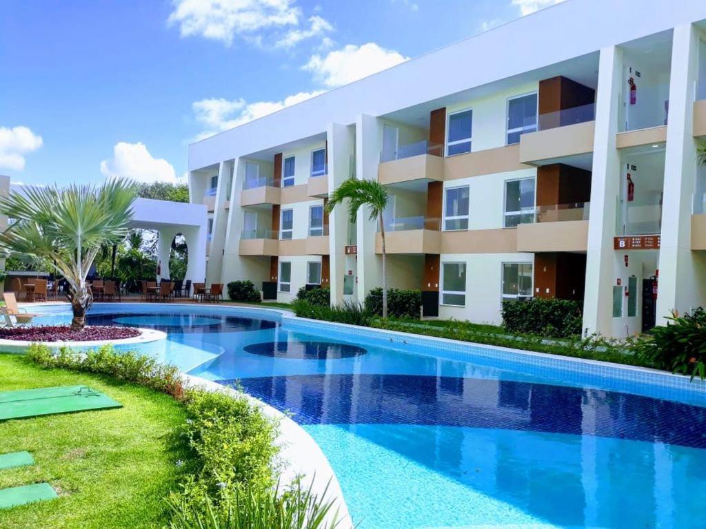 Apto Guarajuba Praia Condominio Porto Smeralda-100 Metros Da Praia Eksteriør bilde